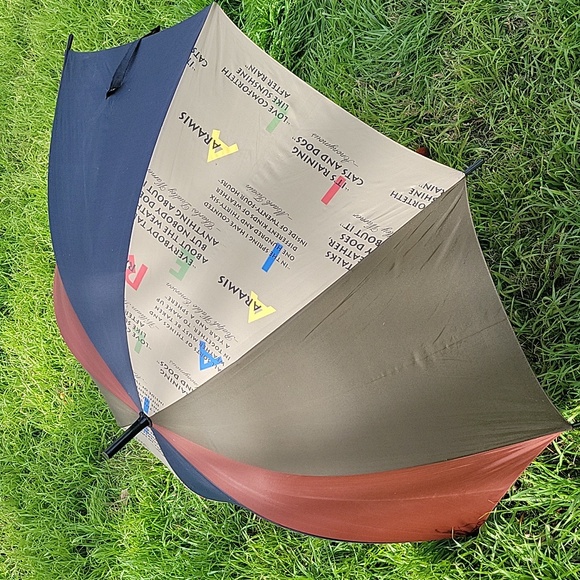 Aramis Talks Dry Wit Rainy Weather Umbrella Hook Handle 35.5 in. Long - Picture 4 of 10